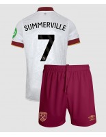 West Ham United Crysencio Summerville #7 Kolmaspaita Lasten 2024-25 Lyhythihainen (+ shortsit)